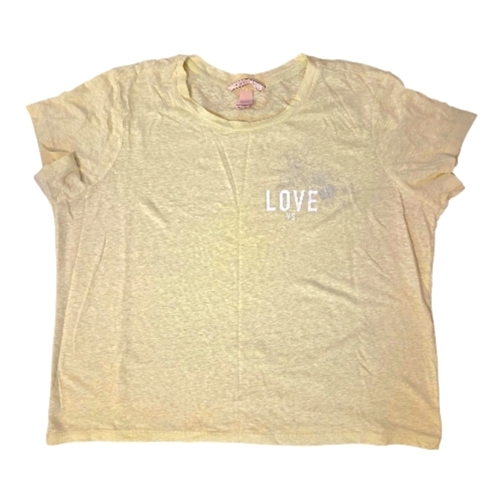 VS light Green Cropped Sleep Tee